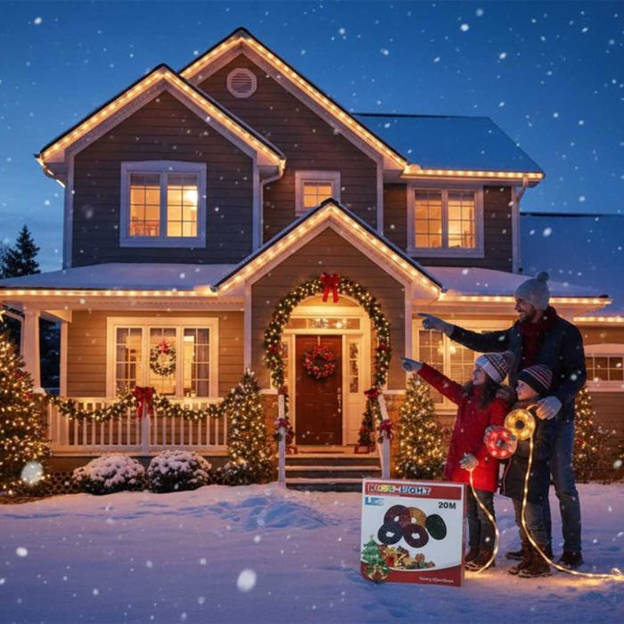 Коледен LED маркуч за външна и вътрешна декорация в различни дължини