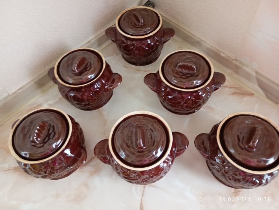 Горшки керамика Борисовские.