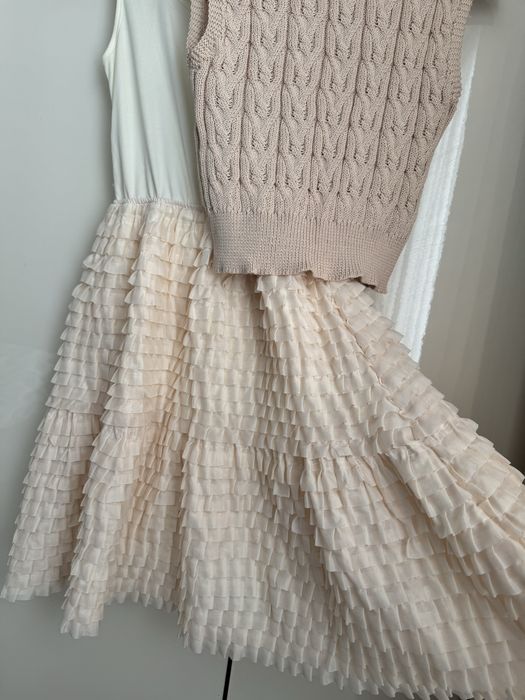 Рокля от две части