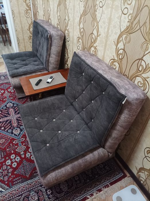 Мягкая мебель для дома | Диван и два кресла