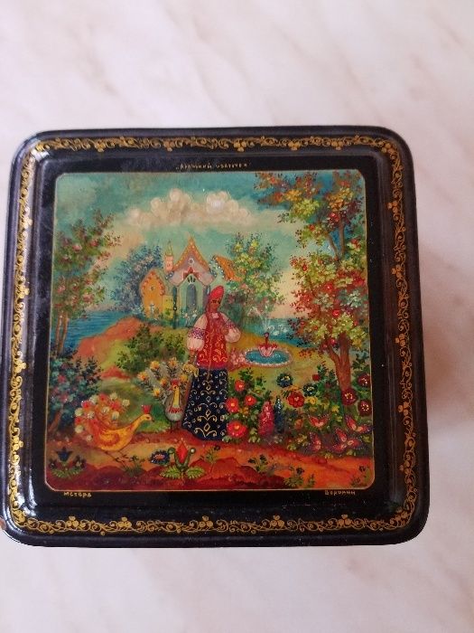Старинная шкатулка СССР.