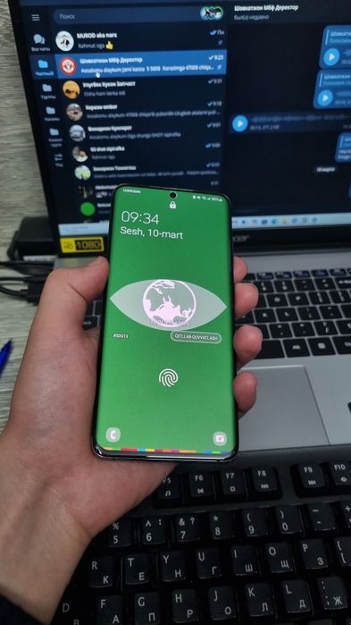 Samsung s 20 5G   12/ 128 talik  holati tiniq