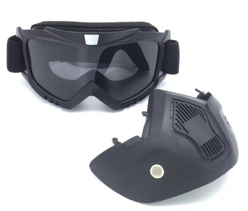 Маска за лице за мотор / тротинетка / колело