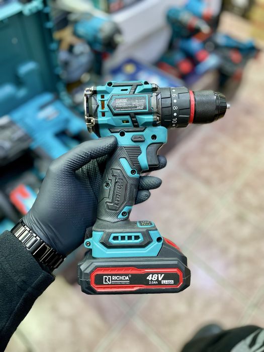 шуруповерт с бесщеточным двигателем RICHDA
