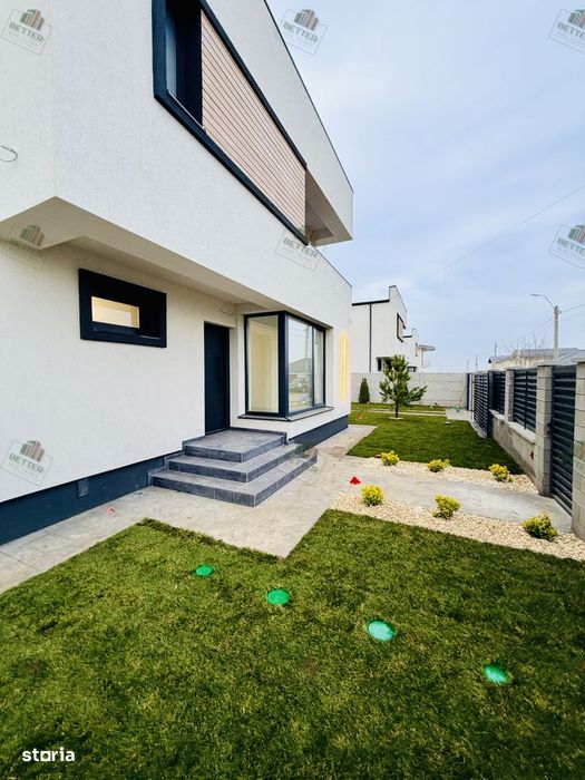 Casă nouă de vânzare individuală P+1, 4 camere - Berceni Ilfov- 370 mp