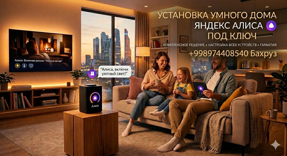 Умный дом с искусственным интеллектом Алиса