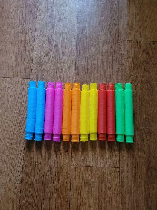 Игрушка конструктор (набор из 12 труб)