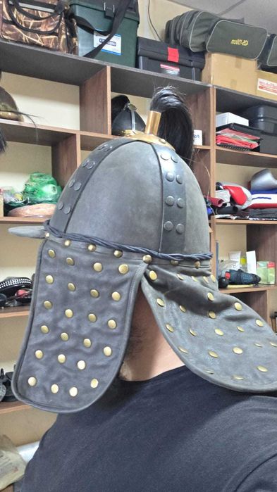 Дулыға. Казахский воинский шлем