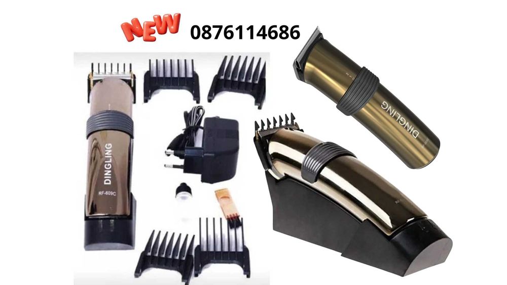 БЕЗЖИЧНА машинка за подстригване, тример, модел: RF-609C