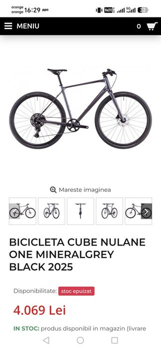 Vând bicicletă gravel 2025