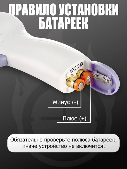 Электронный инфракрасный термометр, бесконтактный