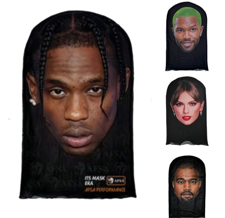 Тканевая маска 3 D, на вечеринки