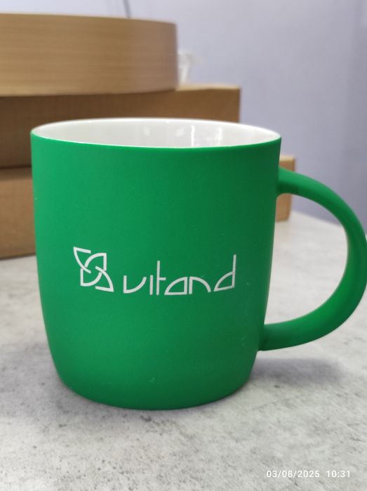 Soft tuch bakal, yashil rangli bakal, logo pechat xizmati