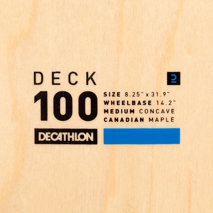 Placă Skateboard Dk100 Mărimea 8.25" - produs resigilat Decathlon