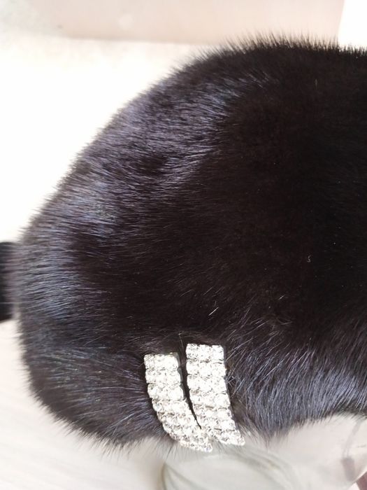 Норковый   берет