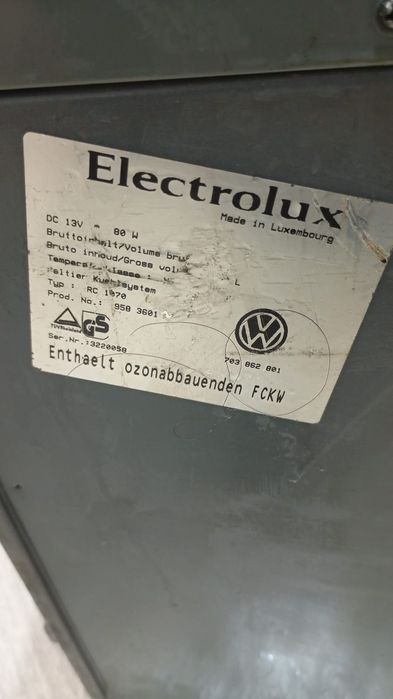 Холодильник для Фольксваген Т4 мультивен