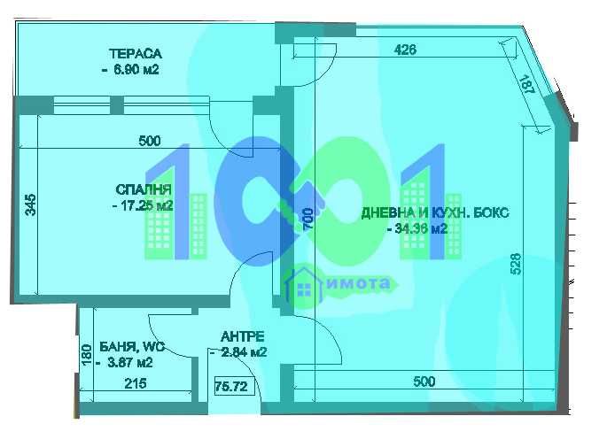 Продава се Тристаен апартамент в Пловдив, Коматево - 103 кв.м за 830 €/кв.м - Снимка #16
