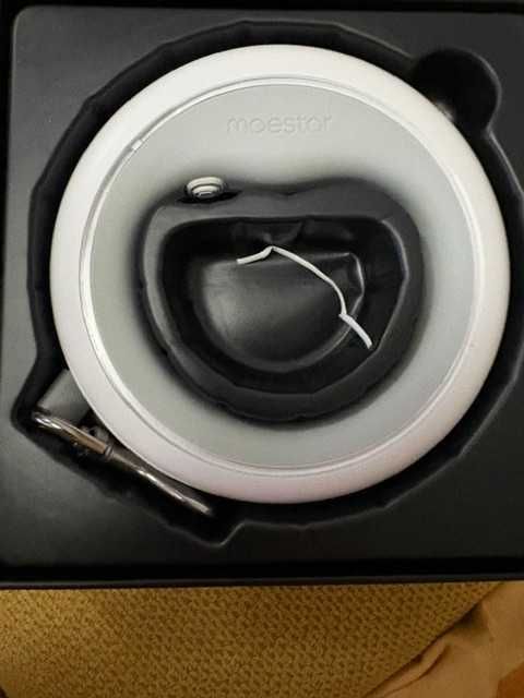 Кучешки нашийник Xiaomi MoeStar UFO 2 Plus Retractable Ring Leash Grey, Макс. 30 кг, 3 метра еластично въже с ключалка, 950N напрежение, LED фенерче
