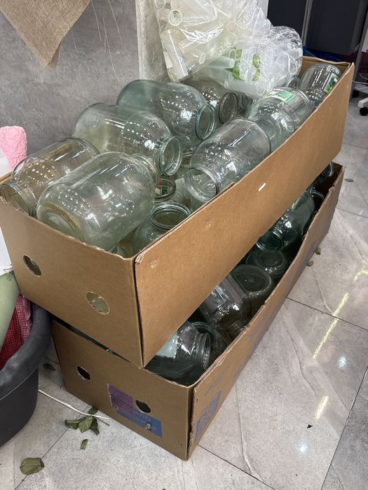 Банки стеклянные