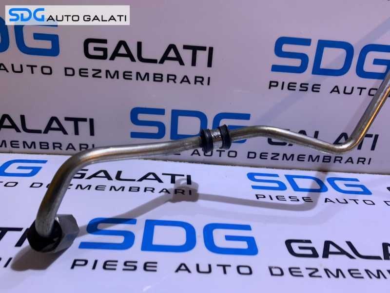 Conducta Teava Alimentare Tur Ulei Turbo Turbina Turbosuflanta Audi A6 C6 2.0 TDI BLB BRE BNA BRF BVG 2005 - 2008 Cod 03G145771B [MX0169]