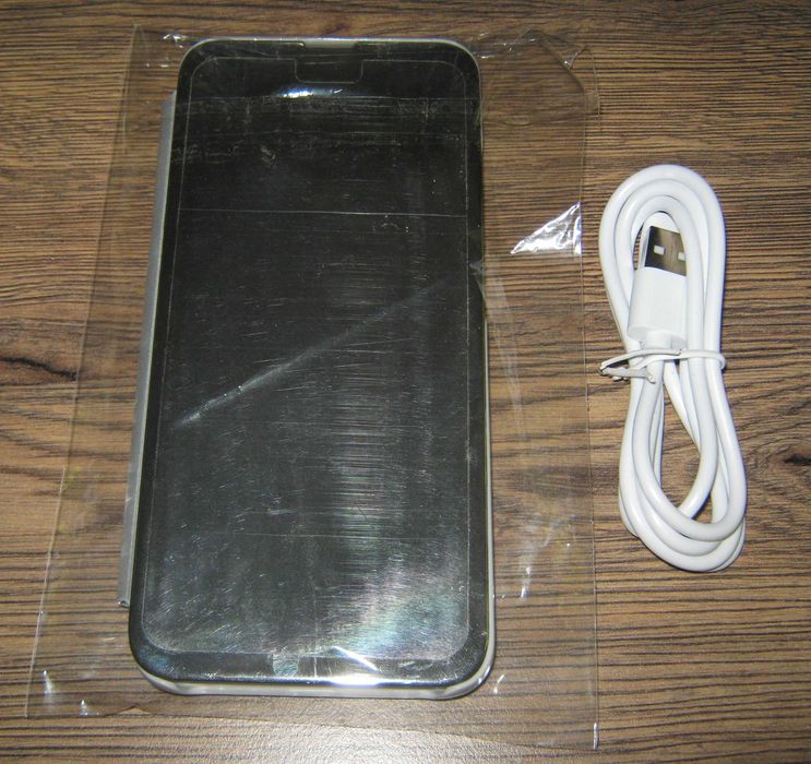 Комплект калъф за смартфон Samsung A02s и кабел за зареждане