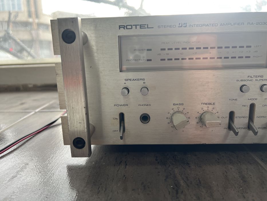 Amplificator Rotel RA-2030 cu ceva probleme