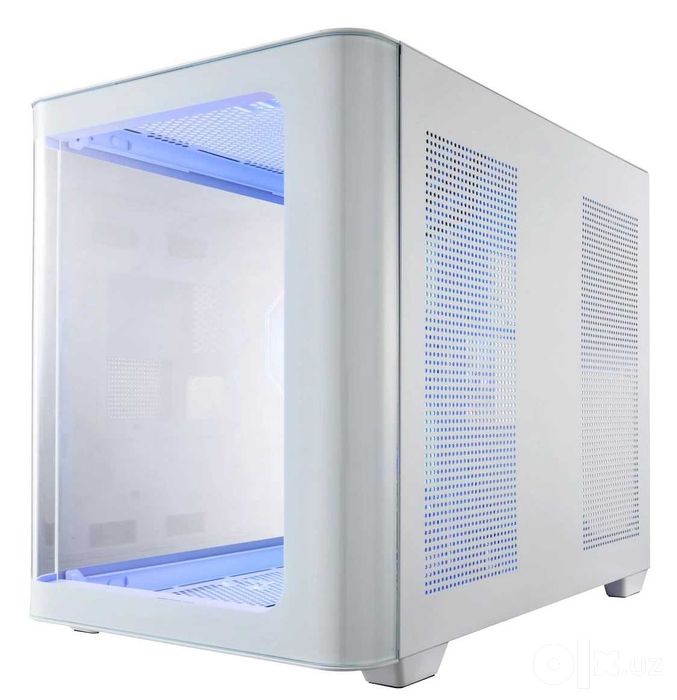 - Корпус FSP S380 White (Micro-ATX / Панорамное закаленное стекло)