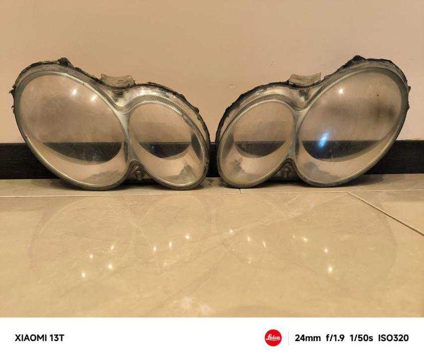 Продавам рефлектори+стъкла за фарове  мерцедес CLK W209 / 2001-2009 г.