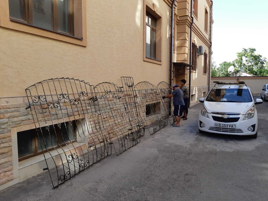 БЕЗ ПОСРЕДНИК ОРТАКАШСИЗ ЯСИЙМАН Решотки 150000 сум м2 Арзон навес