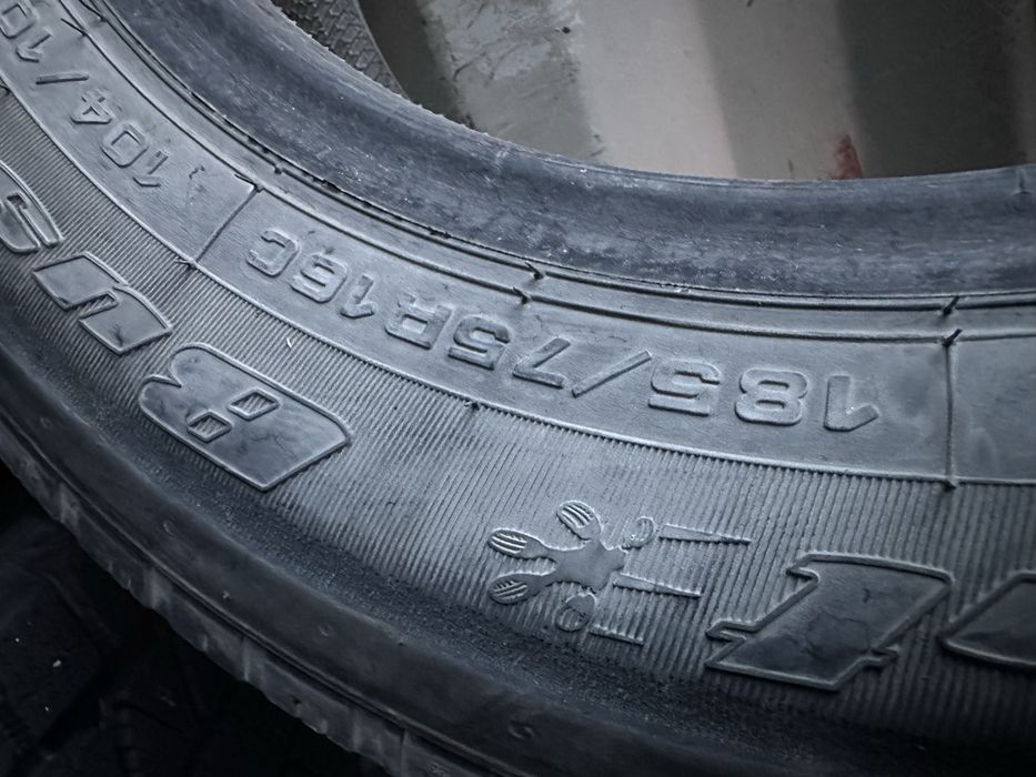 Авто шины 185/75R16C (10шт)