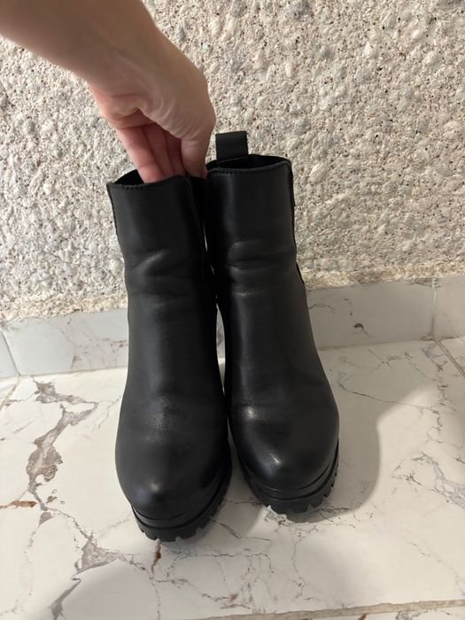 Tommy Hilfiger боти естествена кожа