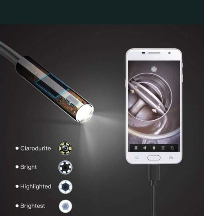 Camera Inspectie HD + leduri Camera Endoscopică Type C Android 2m