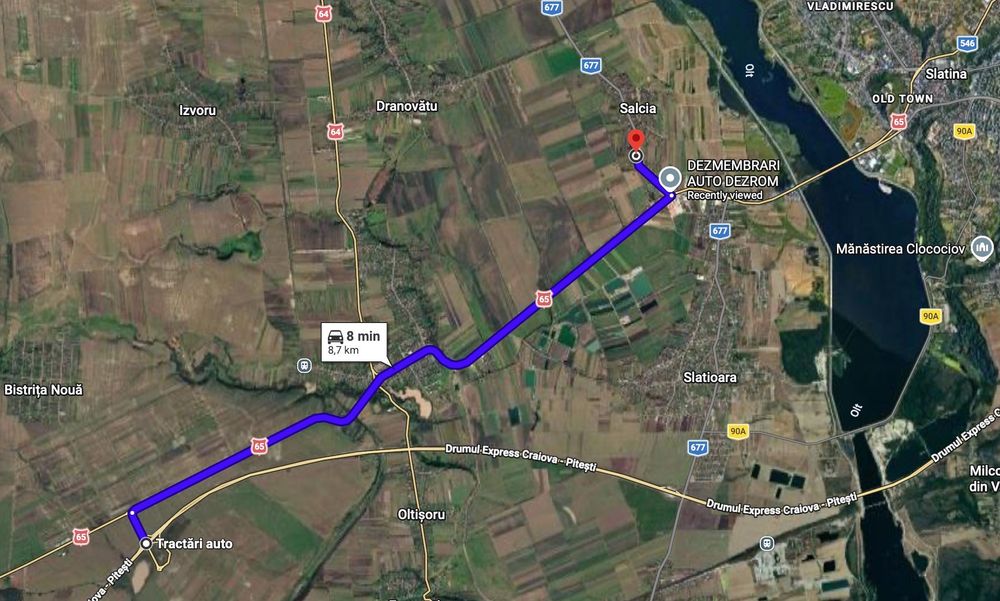 TEREN INTRAVILAN 2.800 MP, Stradal, la 5 minute de Slatina, liber
