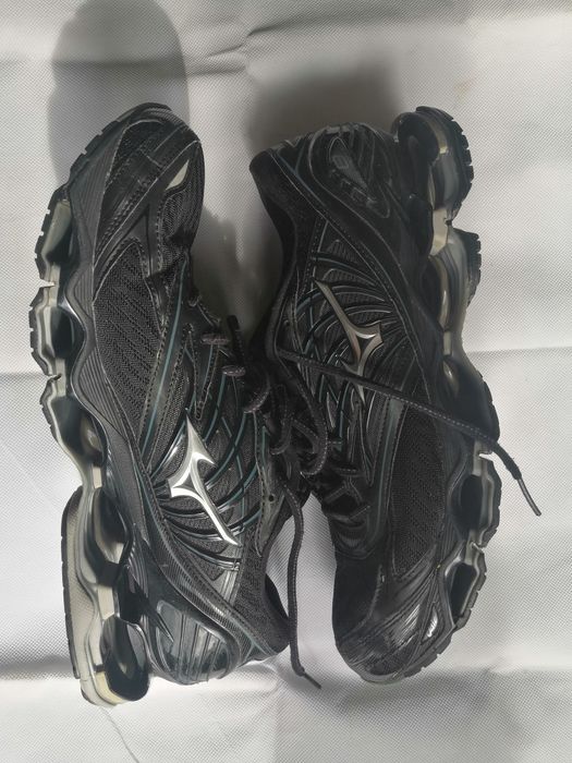 Mizuno Wave Prophecy 8 "Negru Argintiu" - pantofi alergare