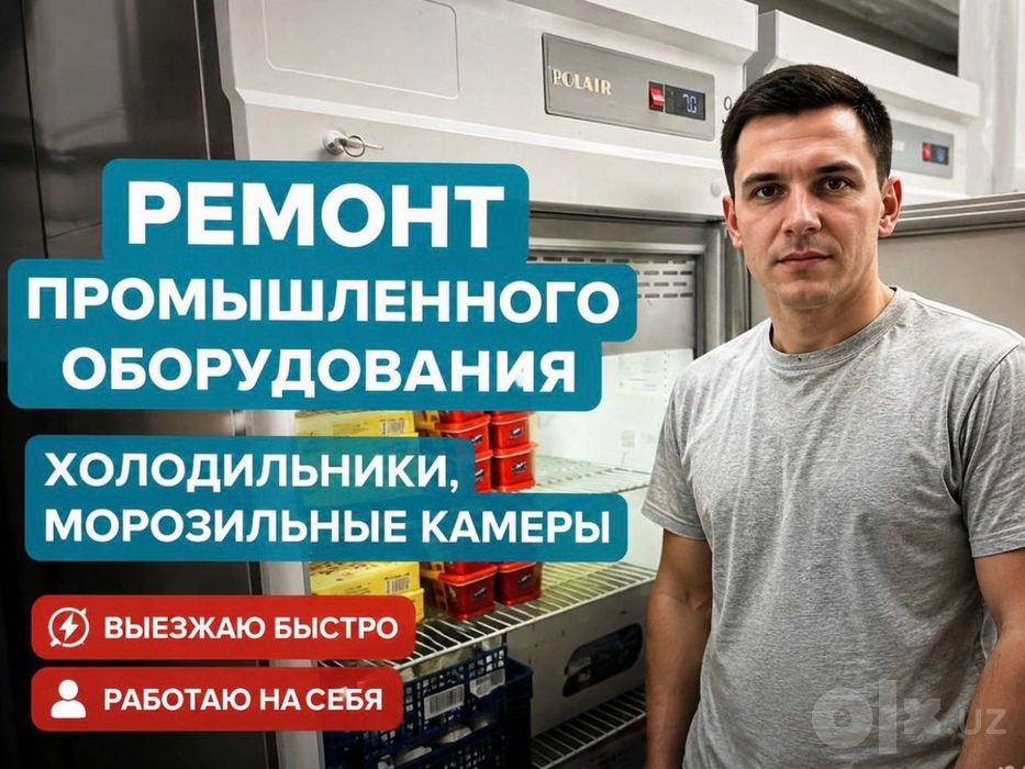 Ремонт холодильников. Ремонт промышленных и торговых холодильников