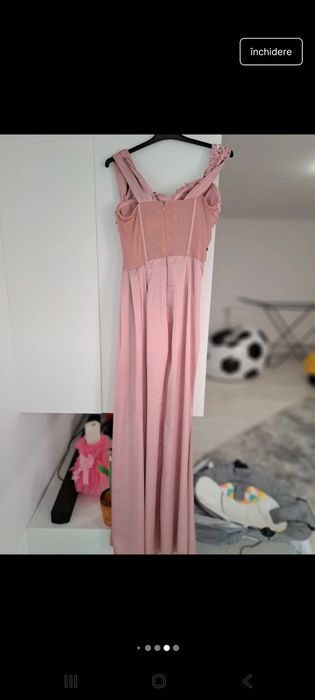 Rochie de ocazie+ pantofi (nr 37,23.5 cm)