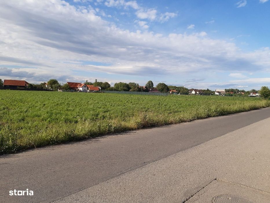 Teren intravilan construibil utilitati asfalt central Lunca Calnicului