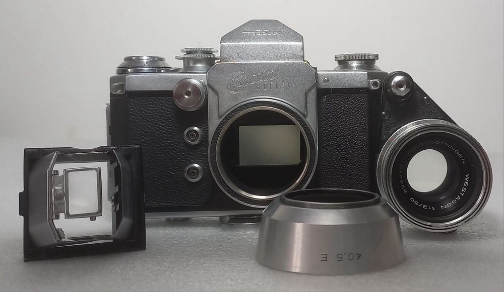 Aparat foto SLR Edixa Reflex  IMPECABIL  - vintage, colecție