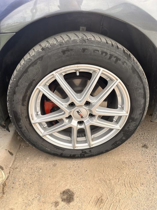 Jante R16 5x112 cu cauciucuri m +s
