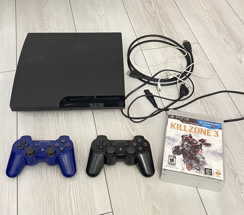 Продам ps3 slim на 300gb
