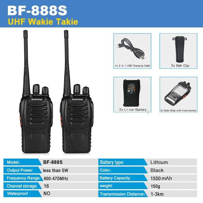 Baofeng Bf 888 S | Ratsiya