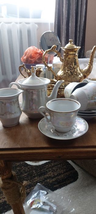 Продам чайный сервиз СССР перламутр