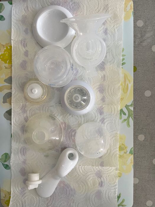 Ръчна помпа за кърма Philips + стерилни пликове за кърма Lansinoh