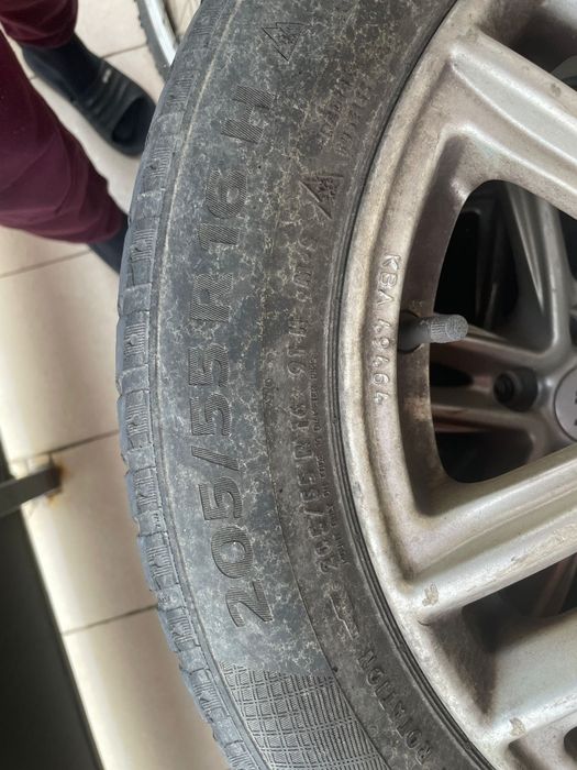 Jante cu cauciucuri iarna 205 55 r16 5x112