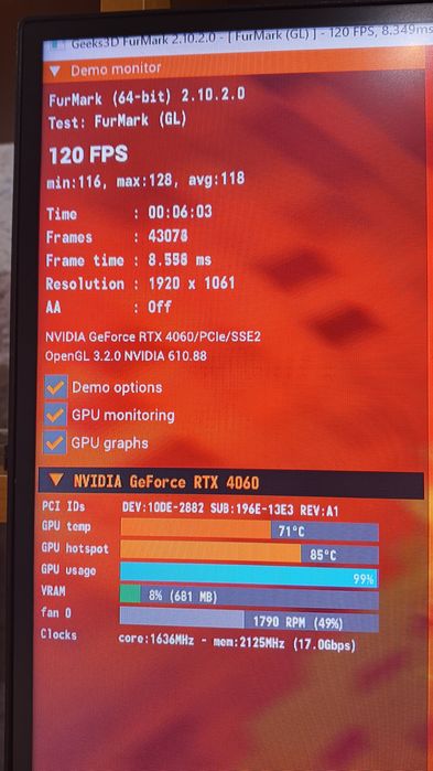 Продам видеокарту RTX 4060