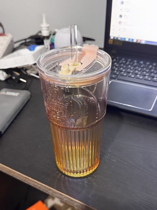 Стеклянная кружка 600мл