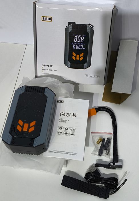 Беспроводной насос для автомобиля, скутер, велосипед,самокат, мячик,..