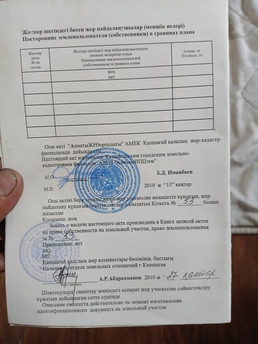 Продам участок по 4 ке