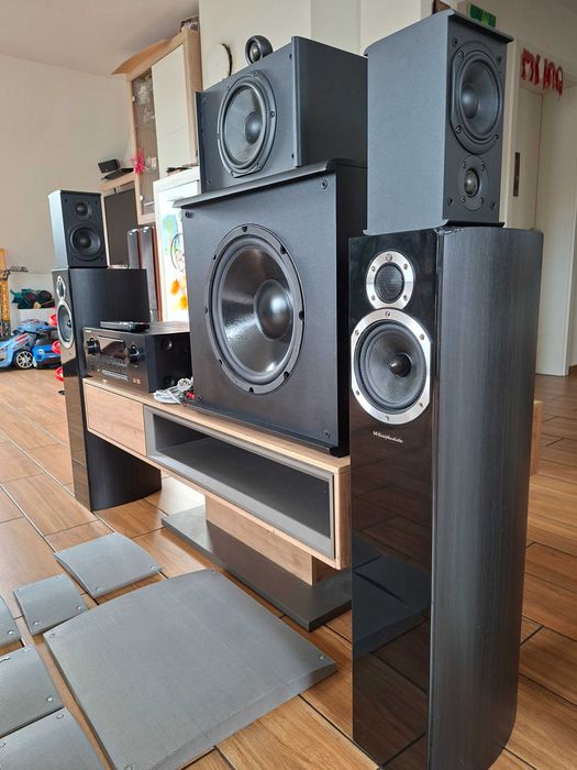Домашно кино Wharfedale + Teufel + Marantz