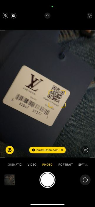 Louis Vuitton-Оригинални нови мъжки дънки М размер